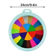 Puhuiying Nontoxic Water-Based Finger Paint Set: 36 Vibrant Colors for Creative Children's Art,Easy Clean Up,Perfect for Family Fun and Kindergarten Activities(A)